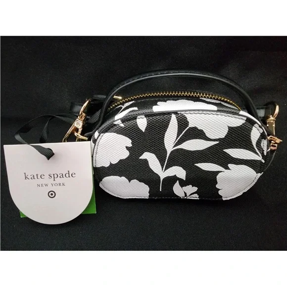 KATE SPADE NEW YORK xTarget CLASSIC ROSE MINI CROSSBODY BAG, LIMITED EDITION NWT - Picture 3 of 8